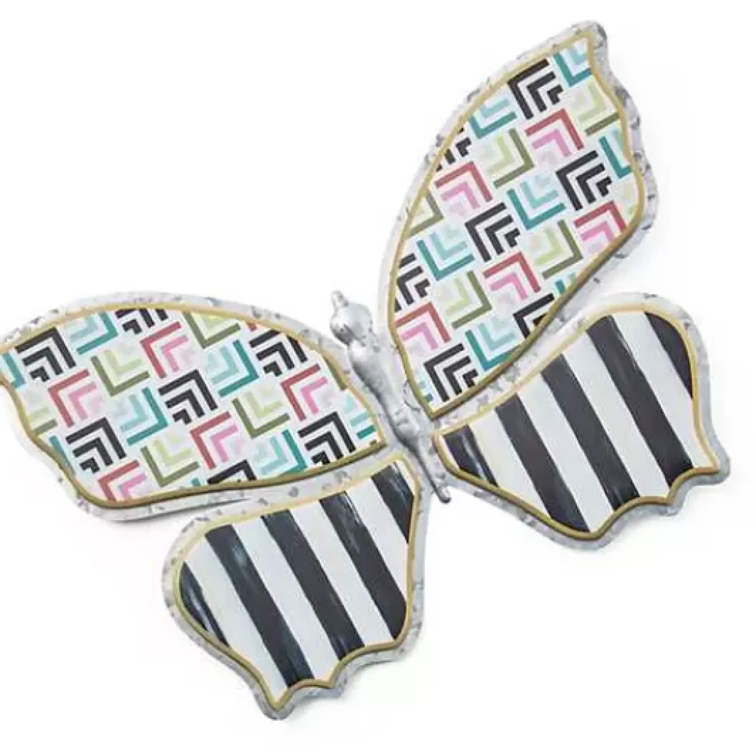 MacKenzie-Childs Always Flowers Medium Outdoor Butterfly Wall Decor< Spring|Outdoor