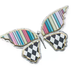 MacKenzie-Childs Always Flowers Small Outdoor Butterfly Wall Decor< Spring|Outdoor
