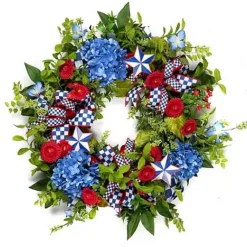 MacKenzie-Childs Americana Wreath< Spring|Greenery & Florals