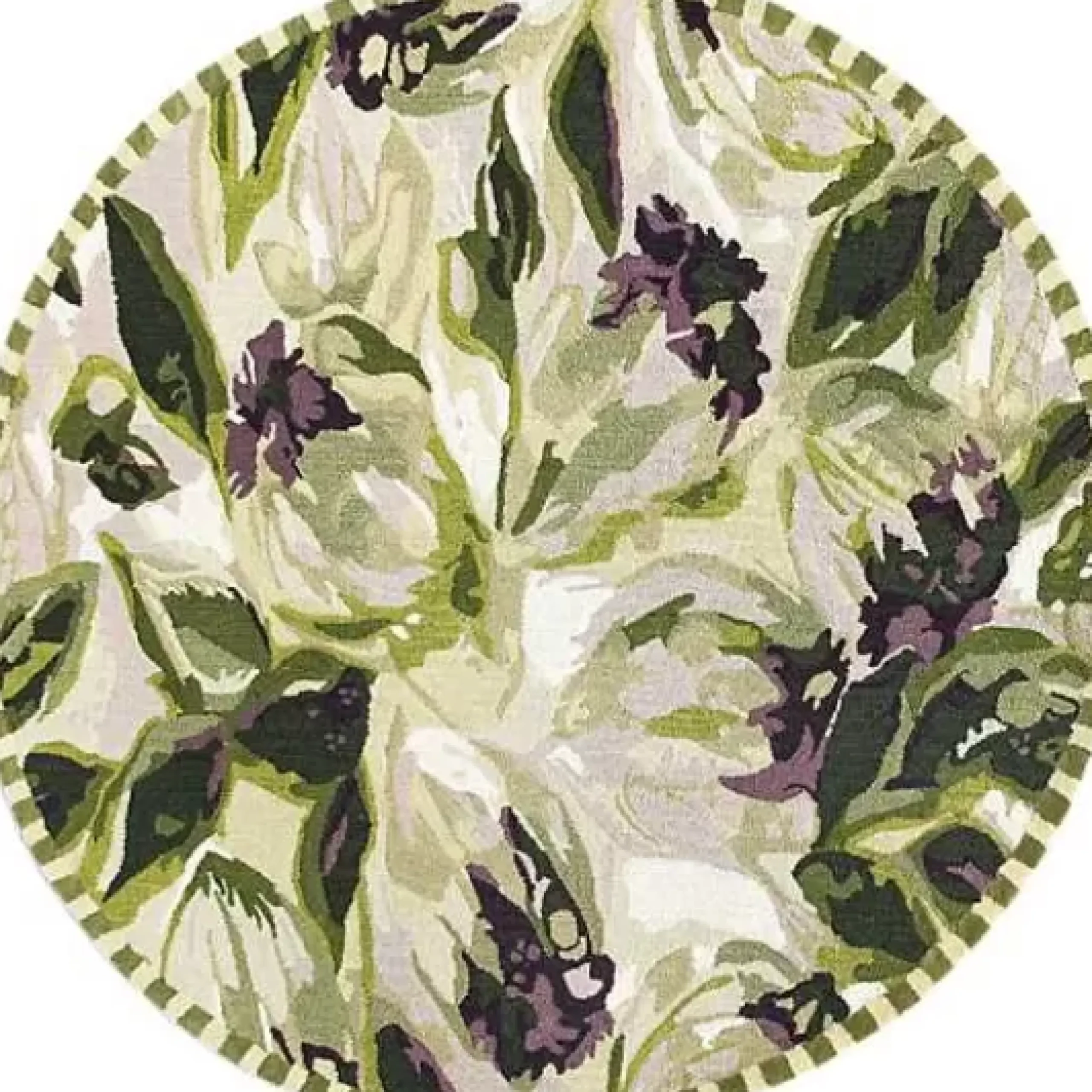 MacKenzie-Childs Artichoke 6' Round Rug< Rugs