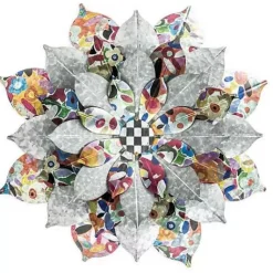 MacKenzie-Childs Avant Garden Large Outdoor Wallflower< Spring|Outdoor
