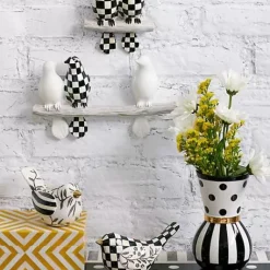 MacKenzie-Childs Aviary Birds, Set of 2< Spring|Room Accents