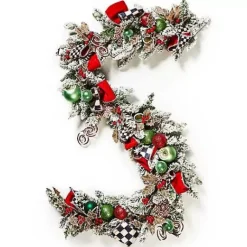 MacKenzie-Childs Bake Shop Illuminated Garland< Greenery & Florals|Room Accents