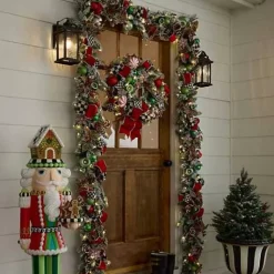 MacKenzie-Childs Bake Shop Illuminated Garland< Greenery & Florals|Room Accents
