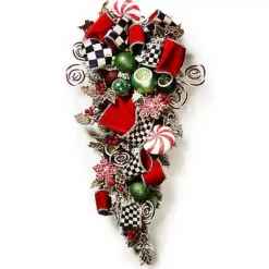 MacKenzie-Childs Bake Shop Illuminated Swag< Holiday|Greenery & Florals