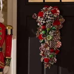 MacKenzie-Childs Bake Shop Illuminated Swag< Holiday|Greenery & Florals