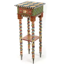 MacKenzie-Childs Barley Twist Table - Tall< Living Room