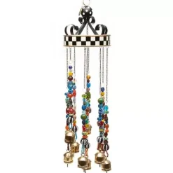 MacKenzie-Childs Bells and Bobbles Wind Chimes< Spring|Outdoor
