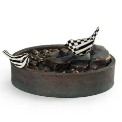 MacKenzie-Childs Bird Tranquility Fountain< Spring|Room Accents