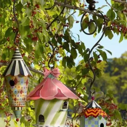 MacKenzie-Childs Birdhouse Hook< Outdoor|Finishing Touches