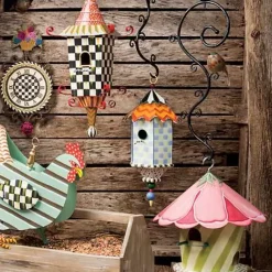 MacKenzie-Childs Birdhouse Hook< Outdoor|Finishing Touches