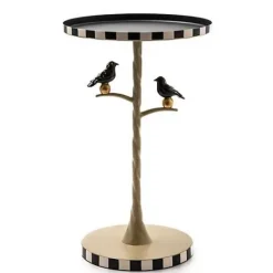 MacKenzie-Childs Birdy Accent Table< Entryway Furniture|Living Room