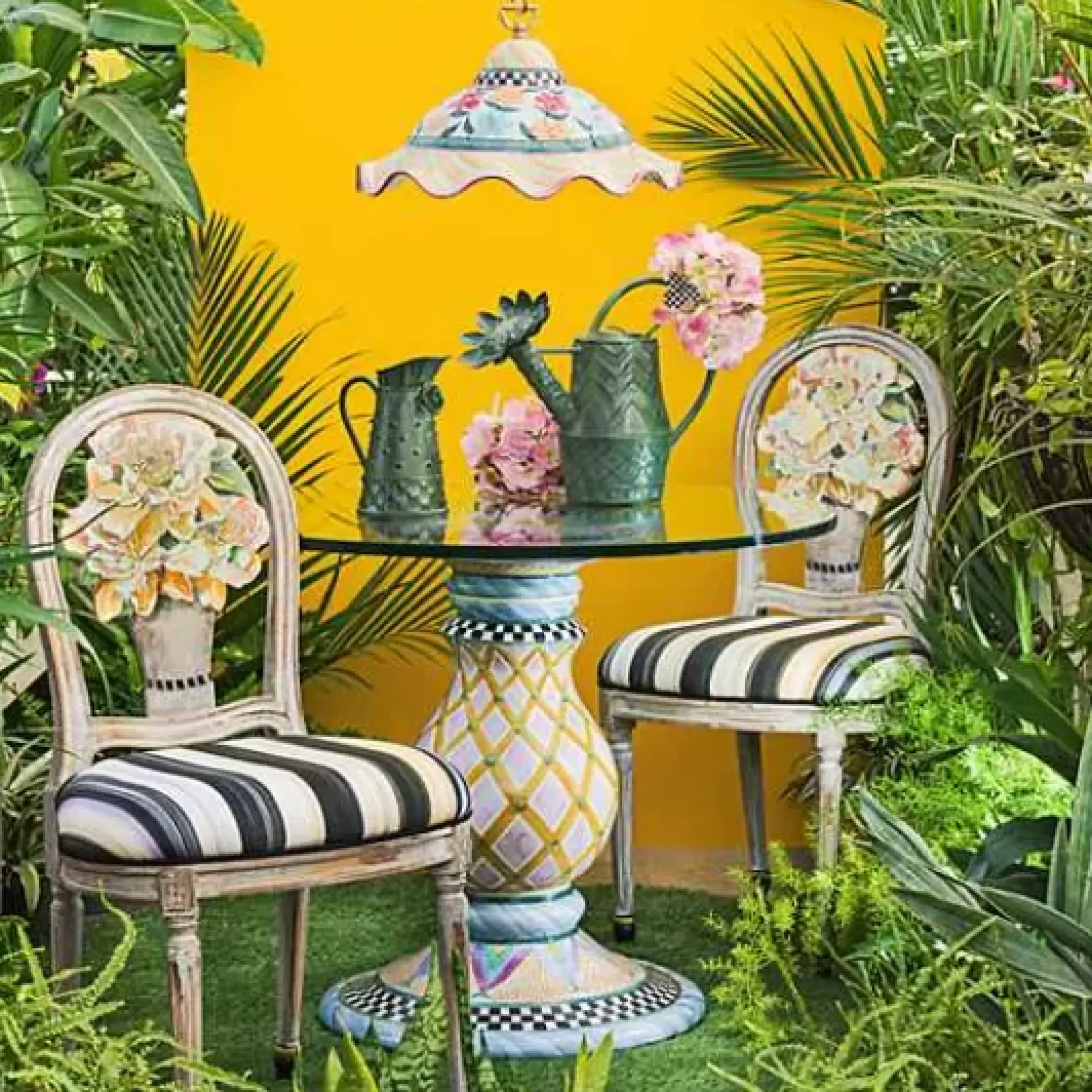 MacKenzie-Childs Blooming Dining Chair< Dining Room & Kitchen