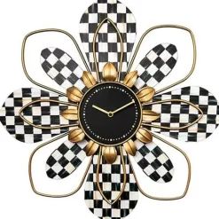 MacKenzie-Childs Blooming Wall Clock< Spring|Room Accents
