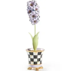 MacKenzie-Childs Botany Potted Hyacinth Flower< Spring|Greenery & Florals