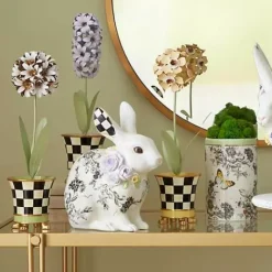 MacKenzie-Childs Botany Potted Hyacinth Flower< Spring|Greenery & Florals