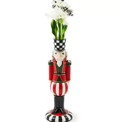 MacKenzie-Childs Buckingham Nutcracker Bud Vase< Room Accents