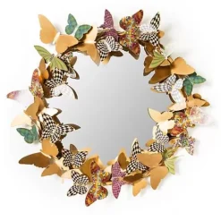 MacKenzie-Childs Butterfly Garden Mirror< Spring|Room Accents
