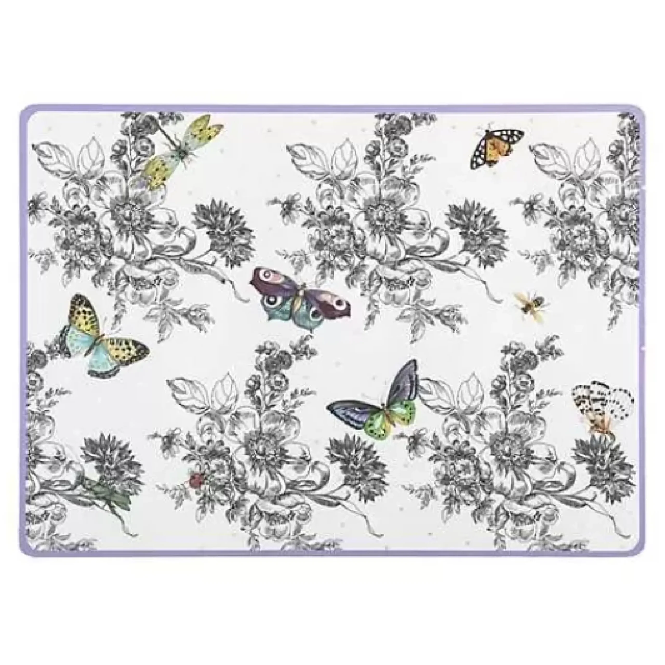 MacKenzie-Childs Butterfly Toile Cork Back Placemats, Set of 4< Spring|Table Accessories