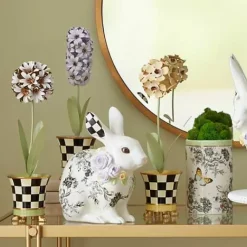 MacKenzie-Childs Butterfly Toile Short Rabbit< Easter|Spring