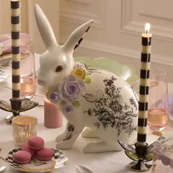 MacKenzie-Childs Butterfly Toile Tall Rabbit< Easter|Spring