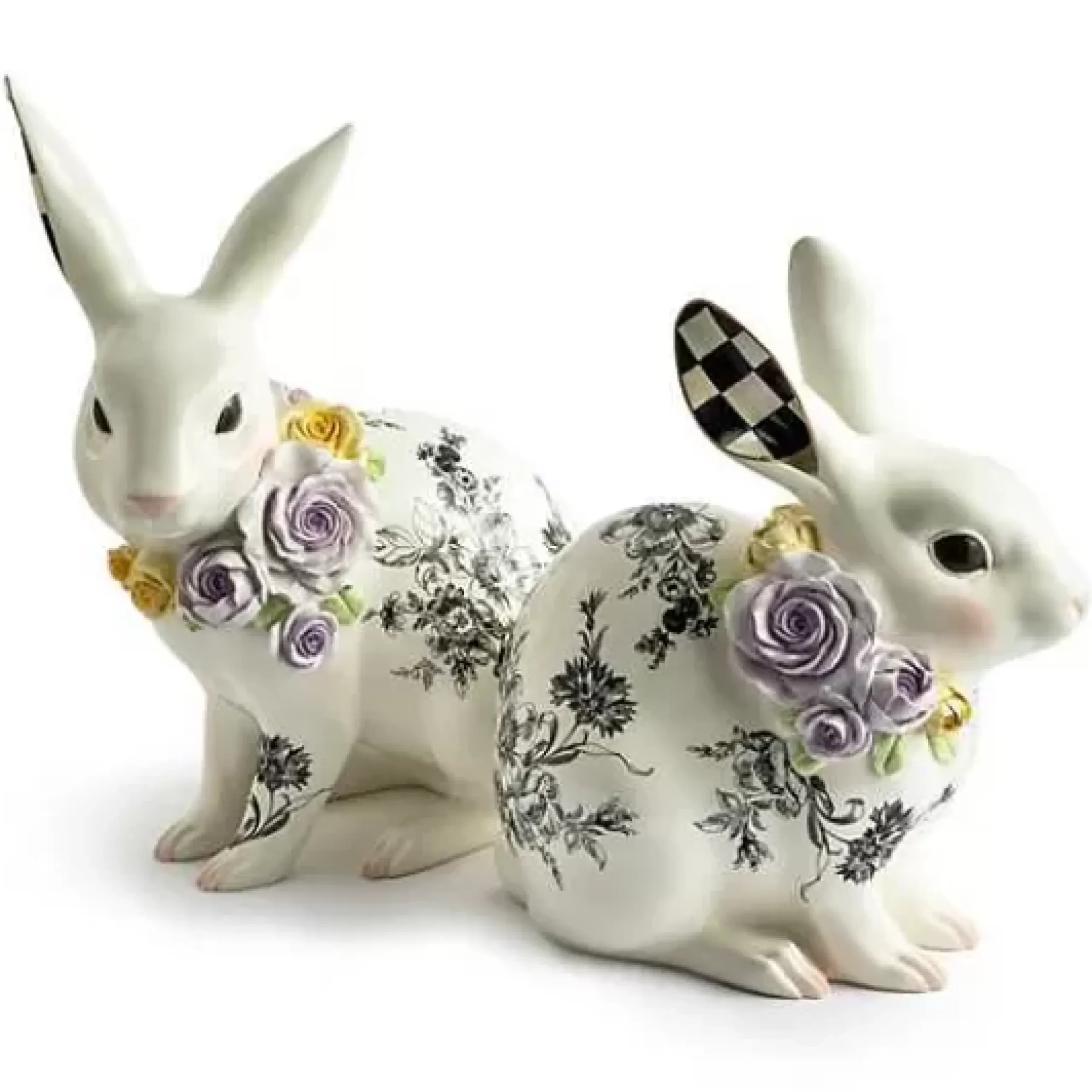MacKenzie-Childs Butterfly Toile Tall Rabbit< Easter|Spring