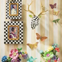 MacKenzie-Childs Butterfly Trio Wall Decor - Field< Room Accents