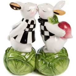MacKenzie-Childs Cabbage Garden Salt  Pepper Set< Spring|Table Accessories