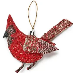 MacKenzie-Childs Cardinal Beaded Ornament< Holiday