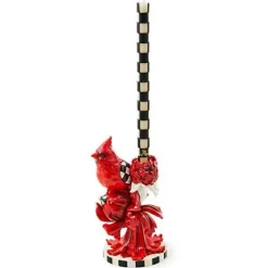 MacKenzie-Childs Cardinal Candle Holder< Holiday|Candles & Fragrances