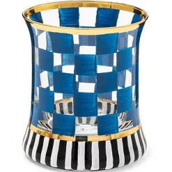 MacKenzie-Childs Carnival Royal Tumbler Glass, Set of 2< Drinkware|Bar Entertaining