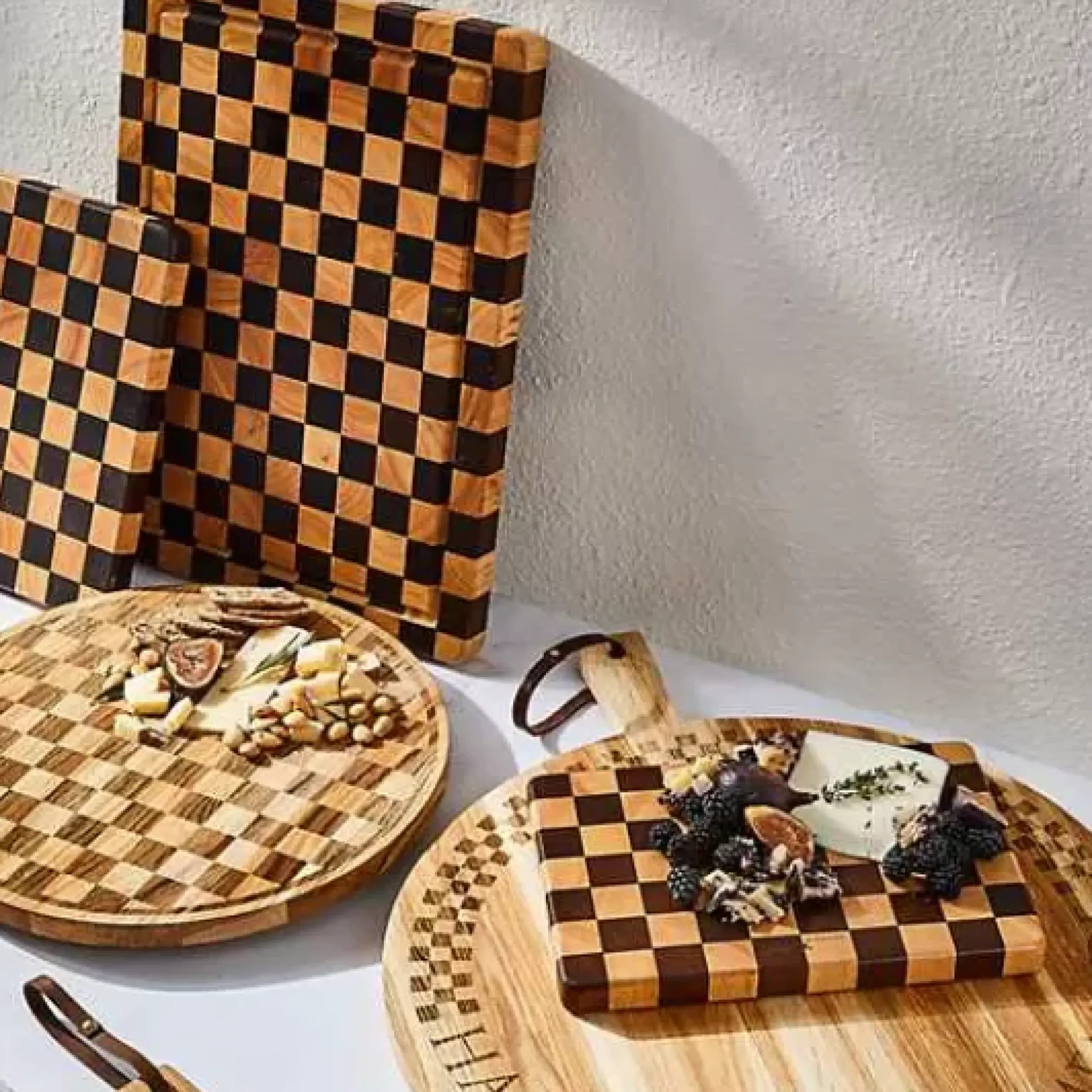 MacKenzie-Childs Check Carving Board< Fall Entertaining|Kitchen Utensils & Tools