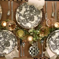 MacKenzie-Childs Check Flatware 5-Piece Place Setting< Fall Entertaining|Dinnerware & Flatware