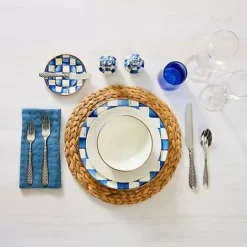 MacKenzie-Childs Check Flatware 5-Piece Place Setting< Fall Entertaining|Dinnerware & Flatware