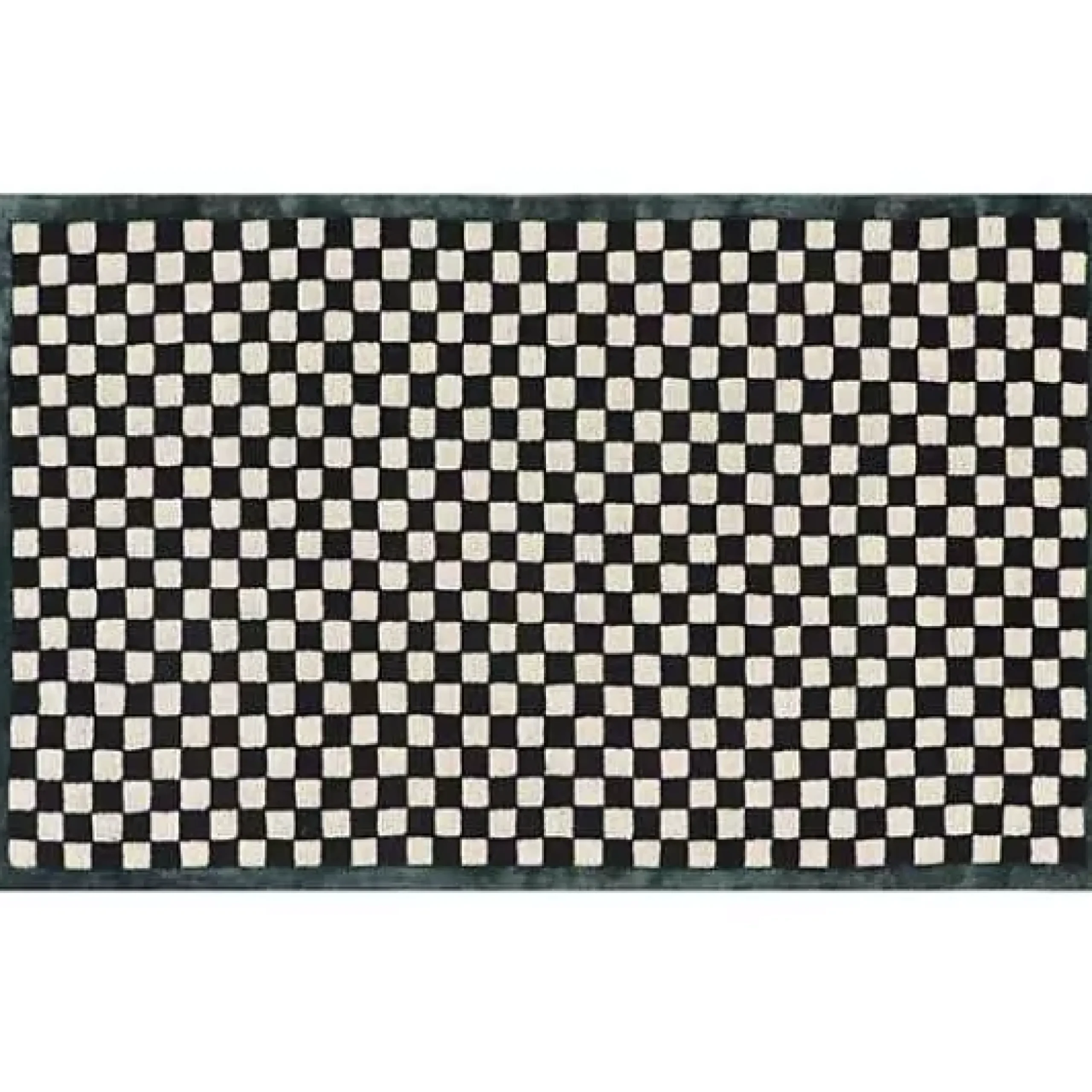 MacKenzie-Childs Check It Out Emerald 3' x 5' Rug< Rugs