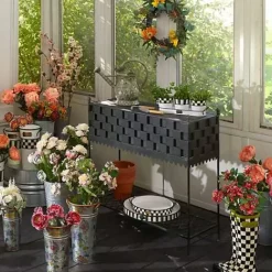 MacKenzie-Childs Check It Out Planter< Spring|Outdoor