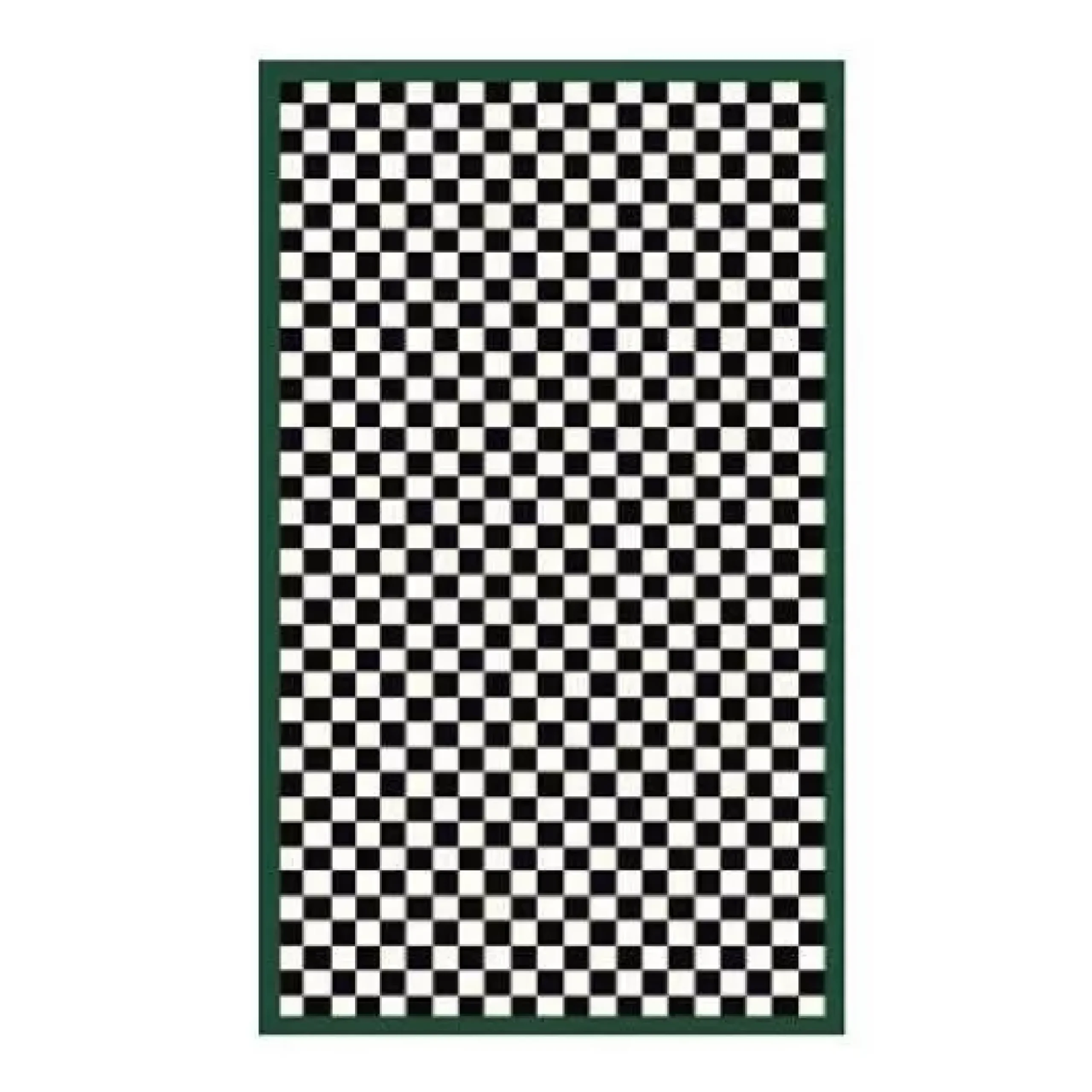 MacKenzie-Childs Check It Out Rug Emerald 2'6 x 8' Runner< Rugs