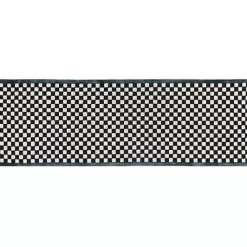 MacKenzie-Childs Check It Out Rug Emerald 2'6 x 8' Runner< Rugs