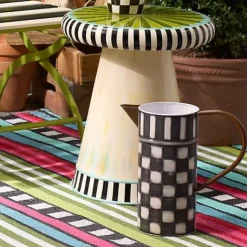 MacKenzie-Childs Check It Out Watering Can< Spring|Outdoor