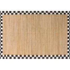 MacKenzie-Childs Check Jute 5' x 8' Rug< Rugs