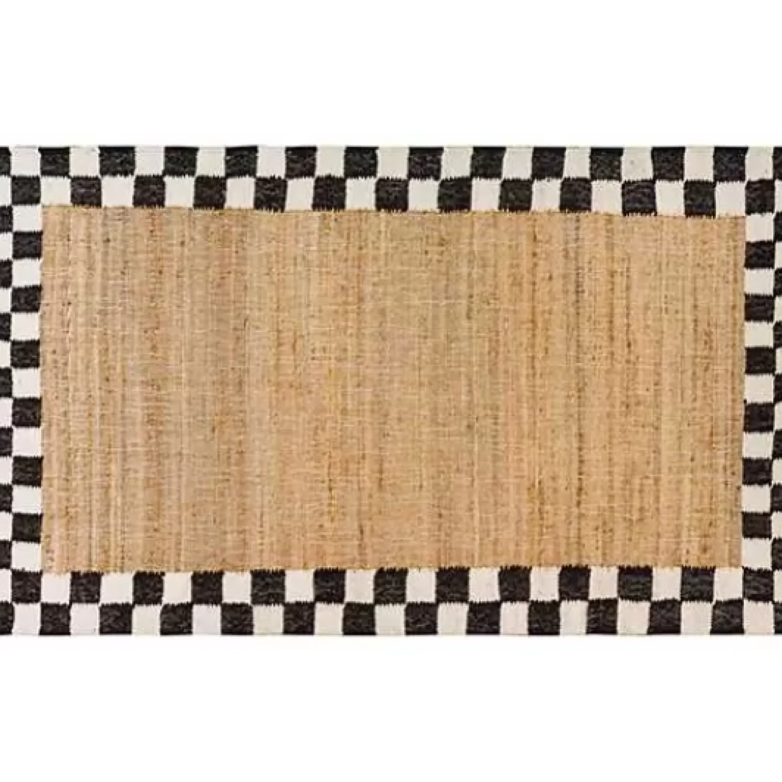 MacKenzie-Childs Check Jute 3' x 5' Rug< Rugs