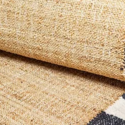 MacKenzie-Childs Check Jute 2'6 x 8' Runner< Rugs