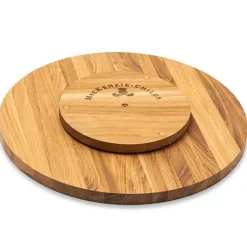 MacKenzie-Childs Check Lazy Susan< Bar Entertaining|Serveware