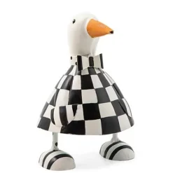 MacKenzie-Childs Checked Metal Goose< Spring|Outdoor