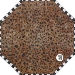 MacKenzie-Childs Cheetah 6' Octagon Washable Rug< Rugs