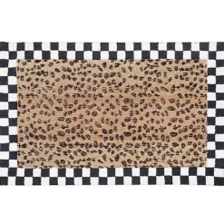 MacKenzie-Childs Cheetah 2'3 x 3'9 Rug< Rugs