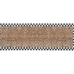 MacKenzie-Childs Cheetah 2'6 x 8' Runner< Rugs
