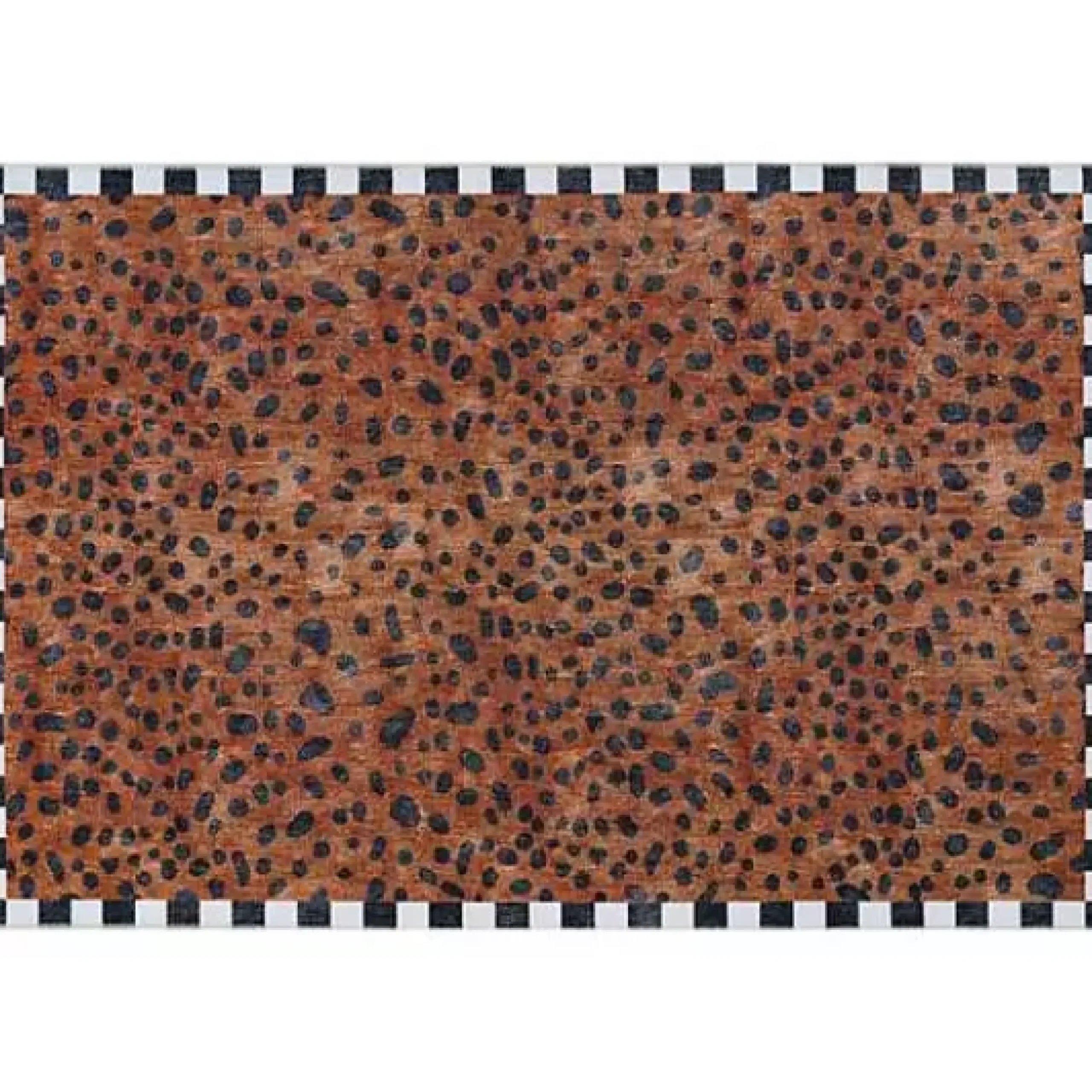 MacKenzie-Childs Cheetah 5' x 7'6 Washable Rug< Rugs