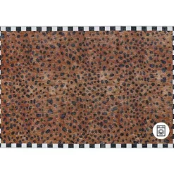 MacKenzie-Childs Cheetah 5' x 7'6 Washable Rug< Rugs