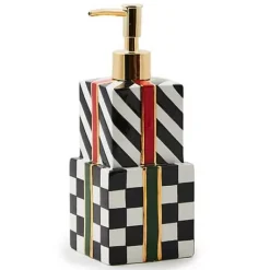 MacKenzie-Childs Christmas Gift Soap Dispenser< Bath & Bath Accessories|Room Accents